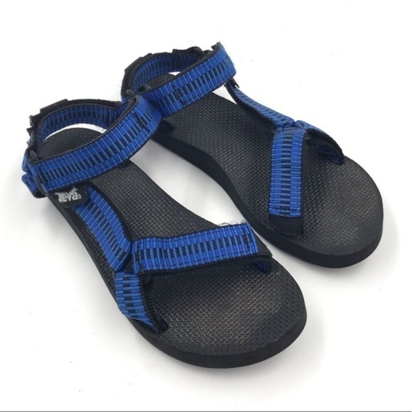 Teva x Pepsi Soda Limited Edition 90’s Black Blue Vintage Size 6 - Picture 7 of 7